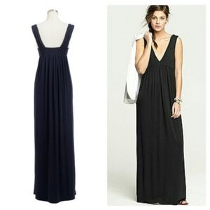 J.Crew Factory Black Maxi Summer Dress